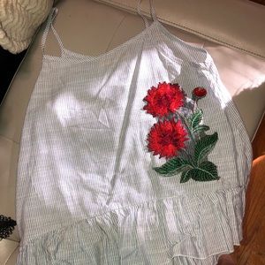 Flower tank top